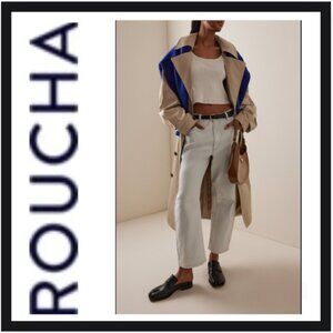 Roucha  Domoto Denim  cropped jeans